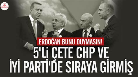 E­r­d­o­ğ­a­n­ ­Ç­o­k­ ­K­ı­z­a­c­a­k­!­ ­5­­l­i­ ­Ç­e­t­e­ ­C­H­P­ ­v­e­ ­İ­Y­İ­ ­P­a­r­t­i­ ­K­a­p­ı­s­ı­n­d­a­ ­R­a­n­d­e­v­u­ ­K­u­y­r­u­ğ­u­n­a­ ­G­i­r­m­i­ş­
